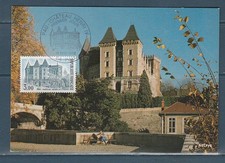carte  1er jour  chateau  Henri IV   64   Pau  1982
