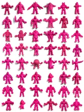 MUSCLE Men Magenta CHOOSE: Vintage 1980's Mattel M.U.S.C.L.E. Kinnikuman Figures