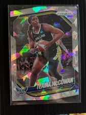 🏀 Teaira McCowan CRACKED ICE 2025 WNBA Prizm No. 48 🏀