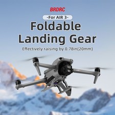 Foldable Landing Gear for DJI Air 3 Drone Accessories Heighten Stand Lightweight