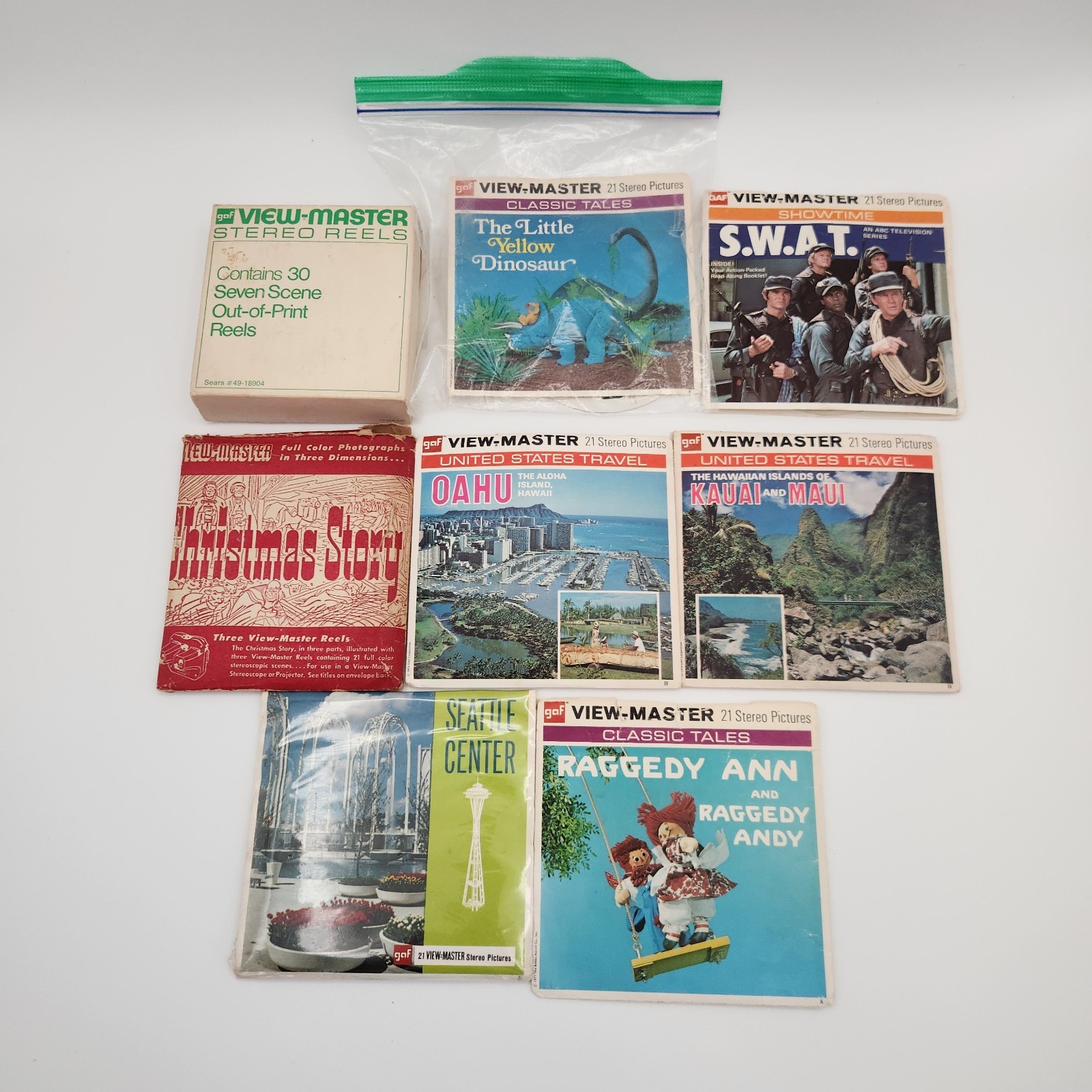 View Master Lot (GAF, Sawyer, Tyco) 40+ Sets, over 100 reels Vintage