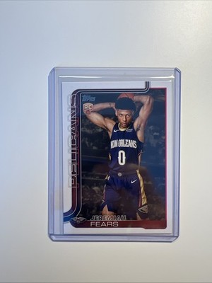 Jeremiah Fears Rookie - 2024-25 Topps Flagship Basketball #207