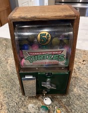 TMNT Baby Grand Nickle  Decal Vending Machine Teenage Mutant Ninja Turtle Custom