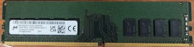 Micron 8GB 1Rx8 PC4-3200AA-ED2-11 MTA9ASF1G72AZ-3G2R1ZI Server memory