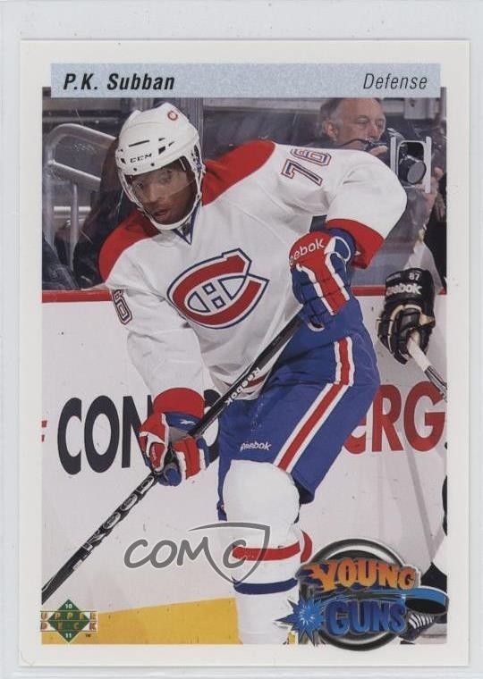 2010-11 Upper Deck Young Guns 20th Anniversary Variation PK Subban #231 5xh