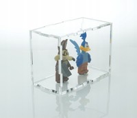 Vitrine FüR Zwei Lego Figuren, SchüTzt Vor Staub Und Uv-Strahlung