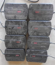 Lot of 8: APC BACK-UPS 550 MODEL BE550G 120V Computer Electrical Battery Backup