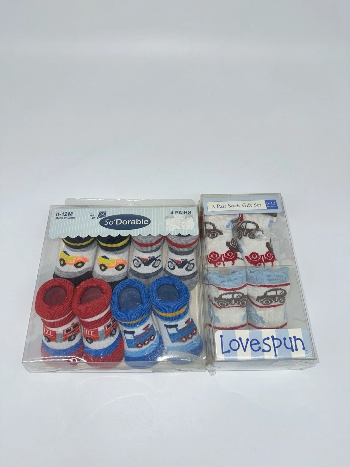 Lot Of 2 Socks 0-12months (4 In Each Pack)
Opens in a new window or tab