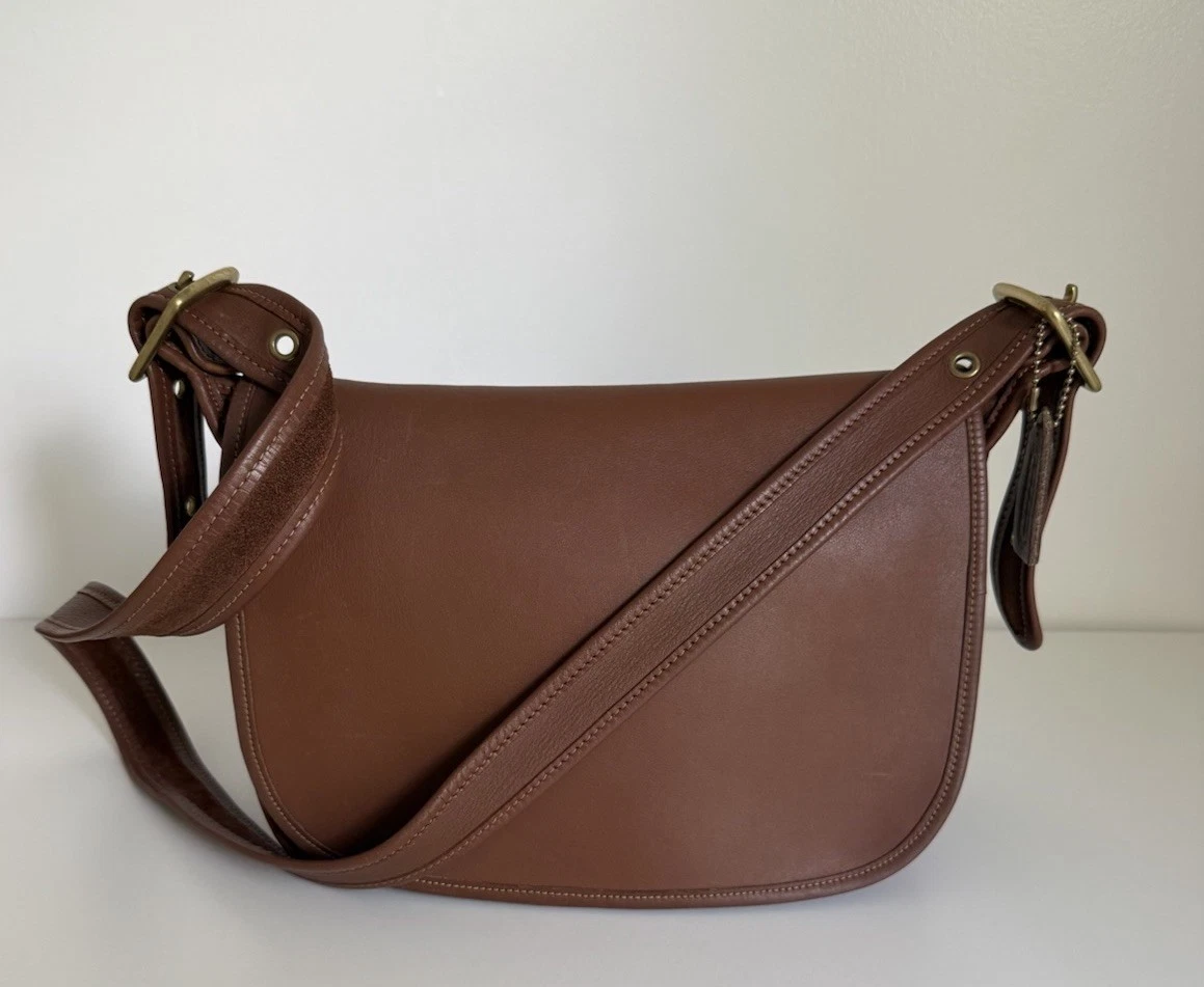 Coach Messenger & Cross Body Brown Vintage Bags, Handbags & Cases