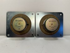 TESTATO (2) Coppia Tweeter Giappone 8 ohm 5w Entrambi Funzionanti Ottimo!