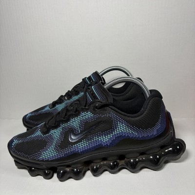 Nike Air Liquid Max Mans Shoes Sneaker Black Radiant Blue IQ7634-004 Size 7