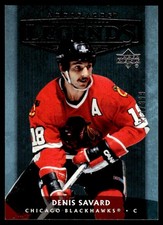 2005-06 Upper Deck Artifacts Blue Denis Savard /999 Chicago Blackhawks #146
