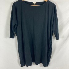 GAP Black Half Sleeve Tshirt Mini Dress w Pockets Black Size XS