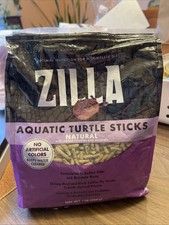 Zilla Turtle Sticks Aquatic Turtles Food 1 Pound Natural Ingredients Protein
