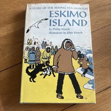 Eskimo Island (Phillip Viereck - 1964) Hardback with DJ 1st Edition 