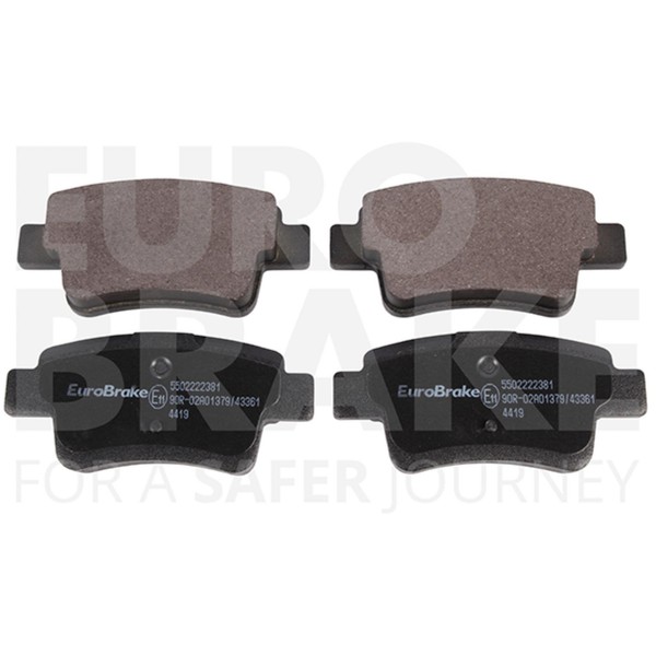 BremsbeläGe Bremsbelagsatz FüR Fiat Grande Punto 199 199_ Opel Corsa-image