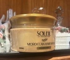 Soleil Moroccan Hair Mask Organic  Paraben-Free 300 ml Gold Sealed 140 MSRP