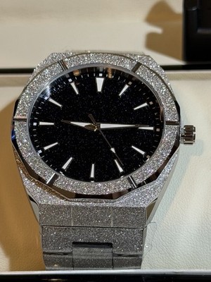 Silver Star Dust Men Watch