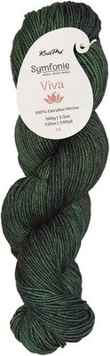 KnitPro Symfonie Premium Yarn 100% Extra Fine Merino Wool| Viva Moss