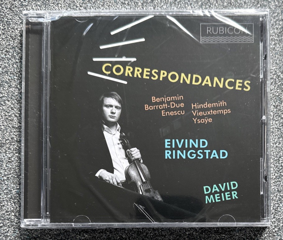 Correspondances by Eivind Ringstad/David Meier (CD, 2020) NEW SEALED EB60