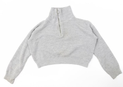Urban Outfitters Damen Pullover Grau Full Zip M