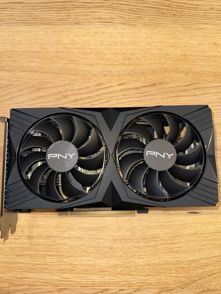 【新品未開封】PNY GEFORCE RTX 4060 8GB PNY GeForce RTX™ 4060 8GB XLR8 Gaming VERTO™Overclocked Dual