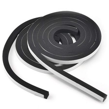 Weather Stripping Foam Tape 1/2 Inch Wide X 1/2 Inch Thick,High Density Foam ...