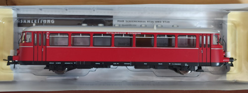 NEU BREKINA 1:87 H0 64000 MAN SCHIENENBUS VT 25 Kaiserstuhlbahn mit Antrieb OVP | Zustand: Neu