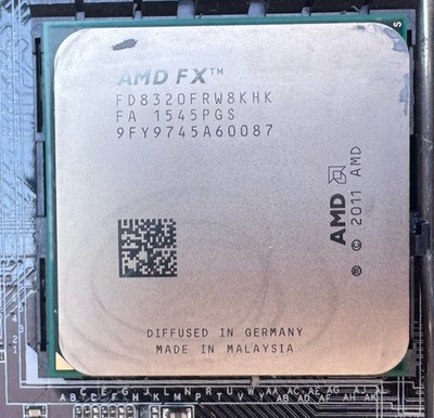 AMD FX-8320 3.5 GHz EIGHT-CORE PROCESSOR, FD8320FRW8KHK, AM3+ CPU