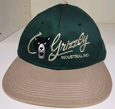 #ad Grizzly Industrial Inc Snapback Hat Memphis Tennessee Green Vintage Tools Unisex $17.77
