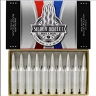 Box of 10 - Silvertowne Mint - 2 oz .999 Fine Silver Bullet .308 Caliber