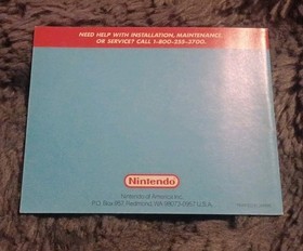 Yoshi's Cookie (Nintendo system) AUTHENTIC NES MANUAL ONLY - NO GAME