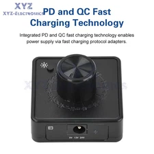 4Pin PWM Fan Governor Speed Controller PD QC Fast Charging Type-C DC 24V12V5V