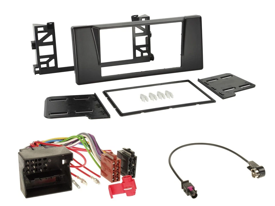 JVC MP3 USB 2DIN DAB Bluetooth CD Autoradio für BMW 5er E39 X5 Quadlock - Bild 3 von 4