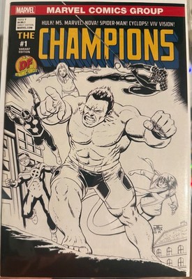 THE CHAMPIONS VOL 2 #1 DYNAMIC FORCES VARIANT EDITION