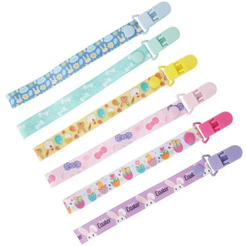 Baby Pacifier Chain with Baby Clip Holder Nursing Pacifier Clips Adapters - Image 3 of 4