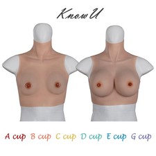 A-G Cup Silicone Breast Forms Fake Boobs for Drag Queens Transgender Cosplay