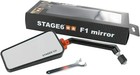 Stage6 F1 Scooter-Rückspiegel Links, Carbon-Look Glanz, Motorsport & Rennstil, A