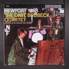 DAVE BRUBECK QUARTET : newport 1958 COLUMBIA SPECIAL PRODUCTS 12" LP 33 RPM