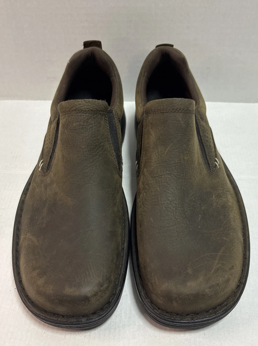 Merrell Shoes Men\'s 10 Brown Leather World Legend Stretch Ortholite Slip Loafer Merrell Shoes Mens 11.5 Brown Leather World Legend Stretch  main image 3
