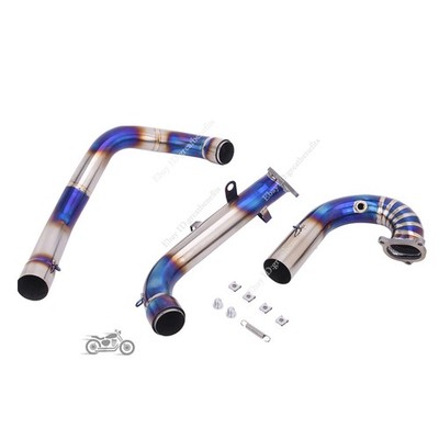 Slip On For Hypermotard 950 950SP 2019-2026 Exhaust System Titanium Header Pipe