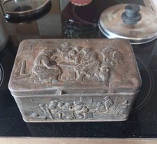 Vintage Embossed tin,  Holland