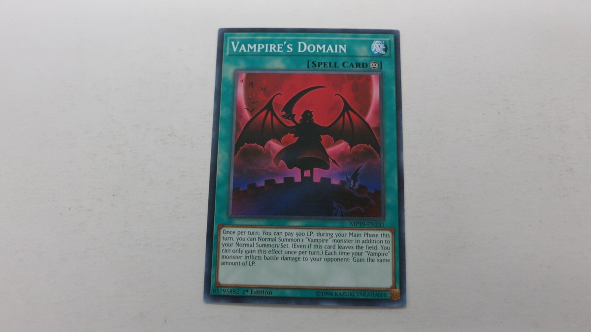 yugioh vampire spell cards Vampire Support (15 cards, New field spell) - Realistic Cards
