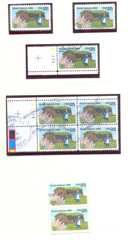 USA 1989 commemorative issues mint, used, blocka some FDC´s - Picture 11 of 16