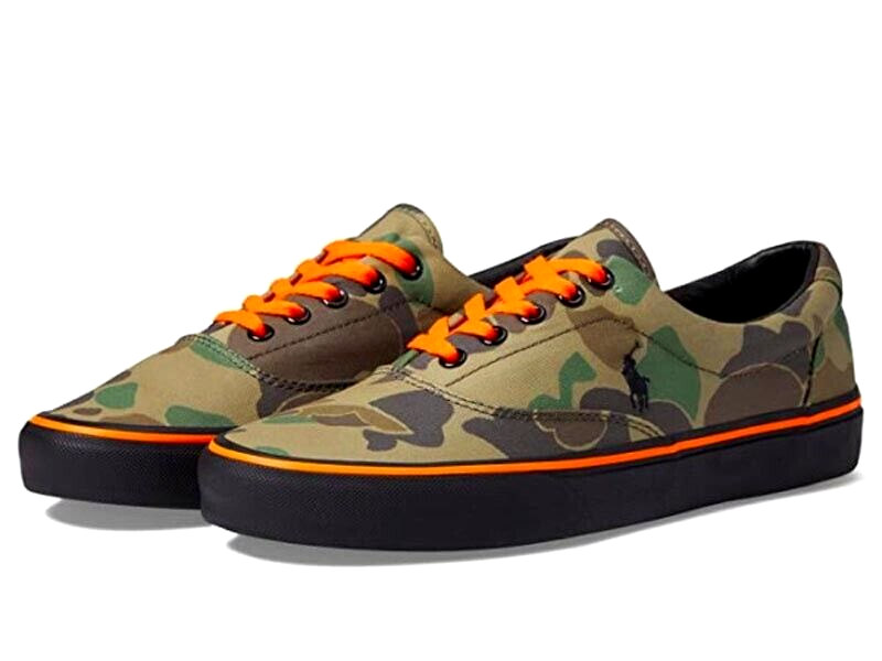 POLO RALPH LAUREN KEATON PONY CAMO SNEAKERS ATLETICHE 10