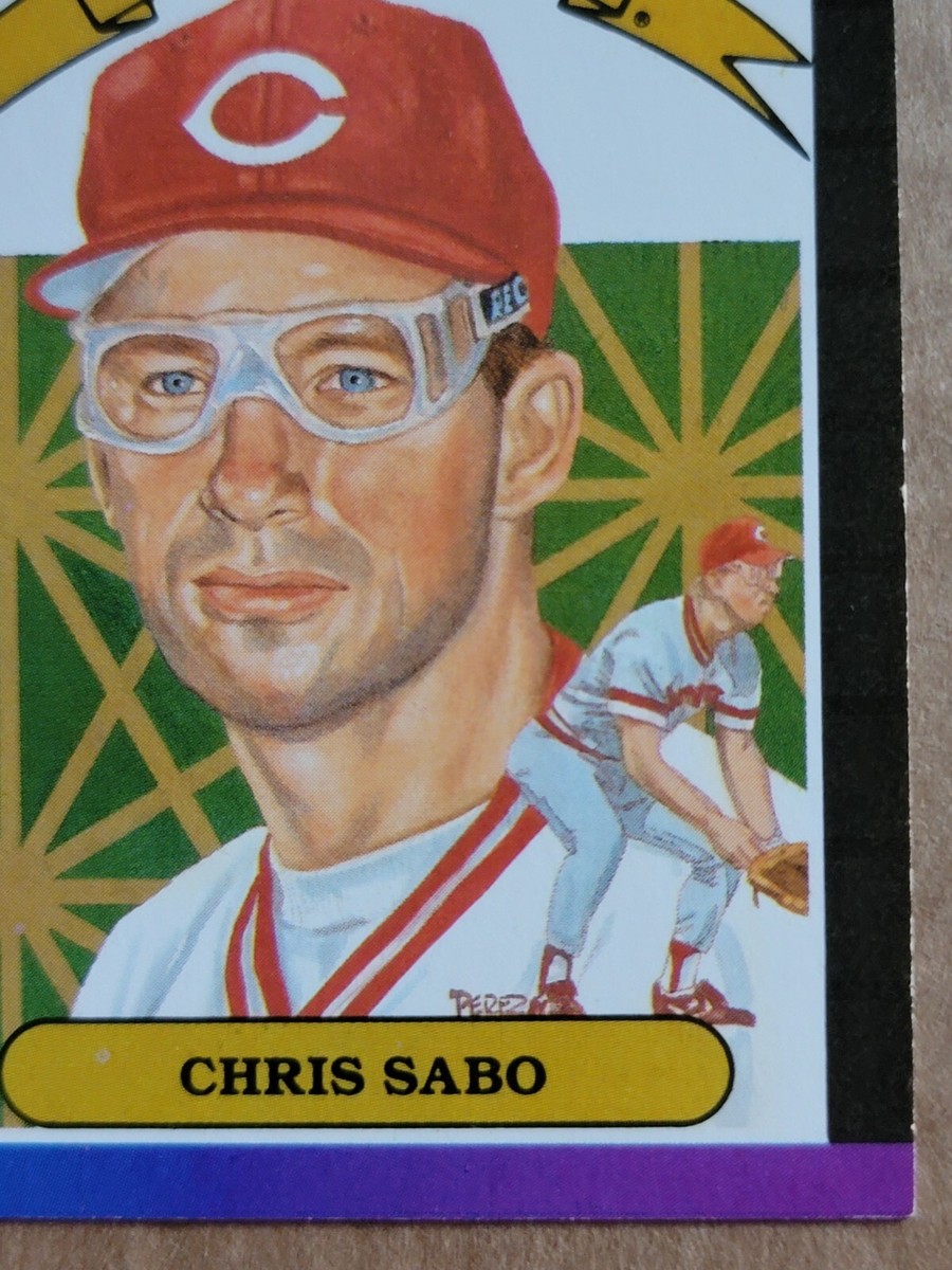 Chris Sabo 1988 Donruss Diamond Kings Baseball Card EX/NM #4 | eBay