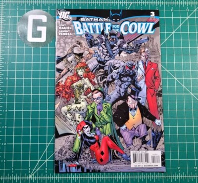 Batman Battle For The Cowl #3 (2009) 1st Damian Robin! DC Comic Nightwing VF/NM