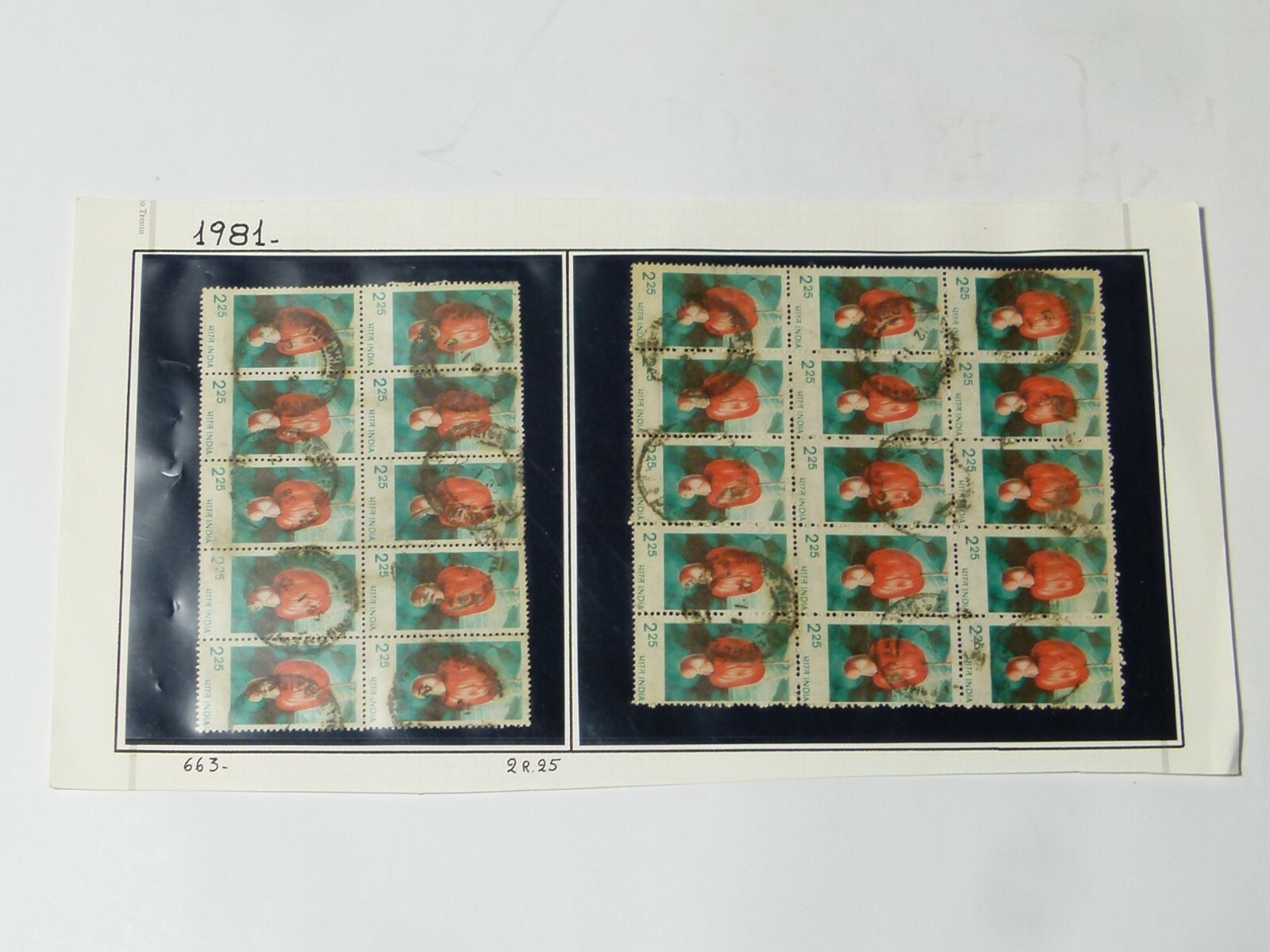 21 Photos King VI Commonwealth Stamps Collection Album + Loose