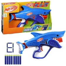 Toy Gun With Bullets Hasbro Nerf Sharkfire