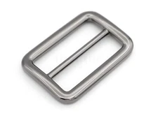 6pcs Metal Slide Buckle Bag Belt Strap Keeper Slider Triglide Strap Adjuster ...